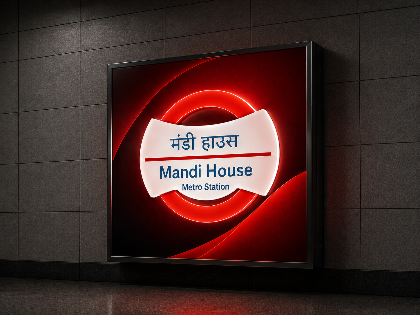 Mandi House Metro Station
