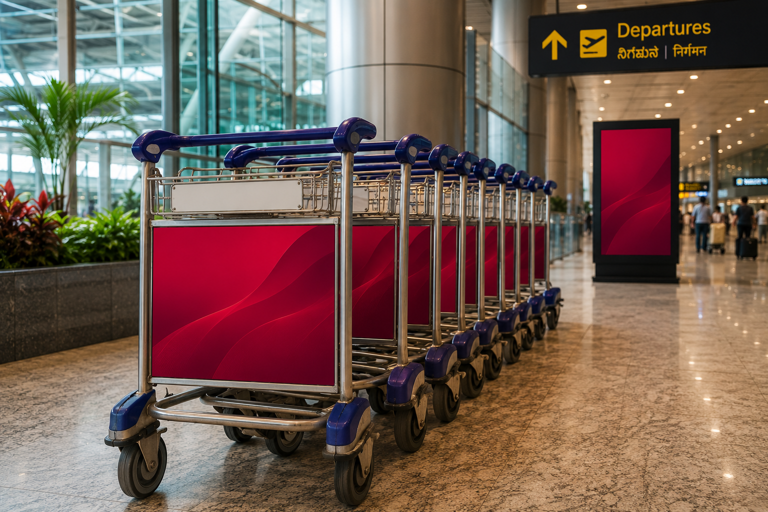 Bangalore Airport Trolley