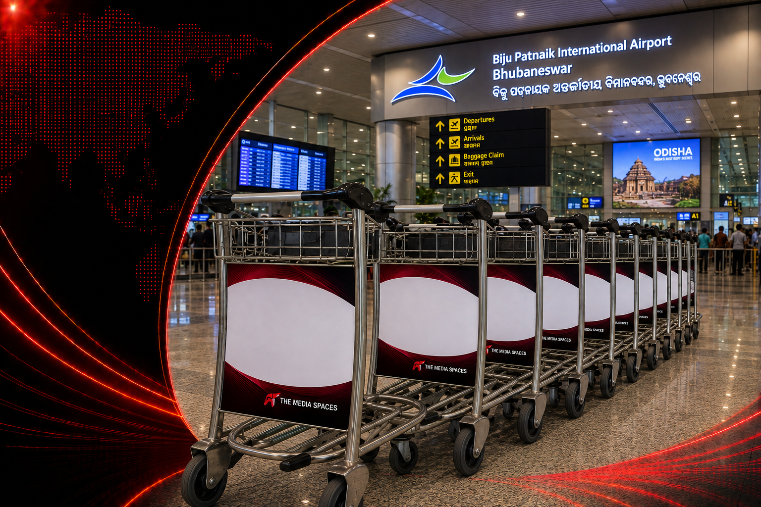 Bhubaneswar Airport Trolley