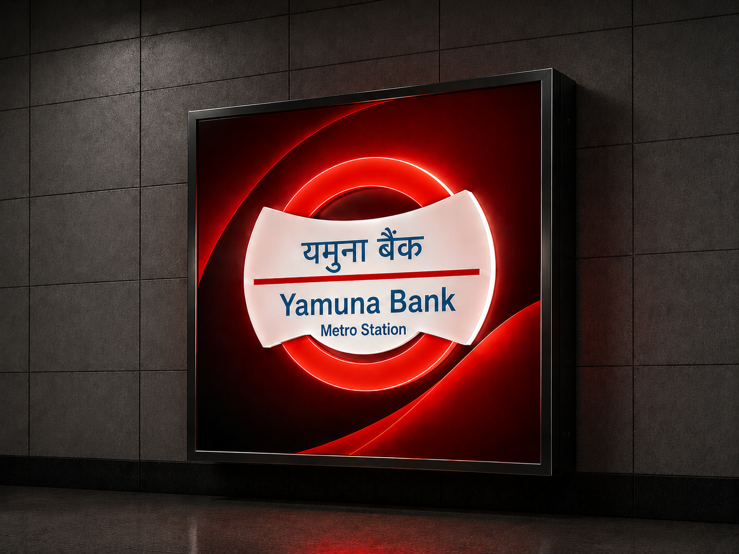 Yamuna Bank Metro Station