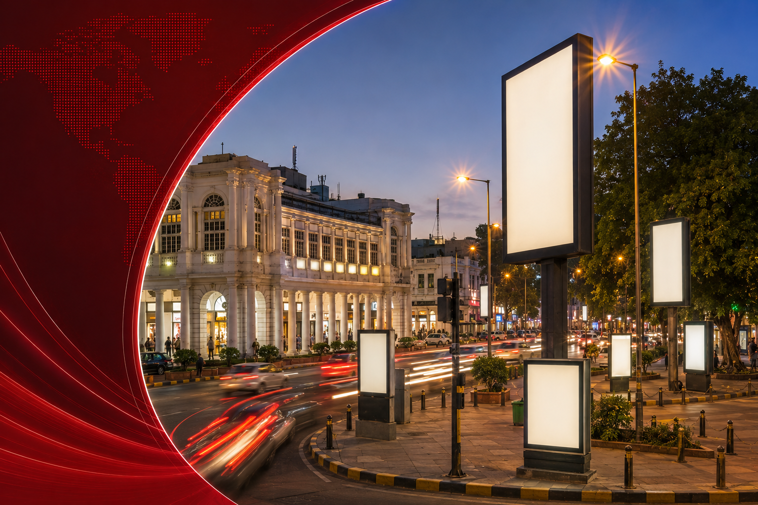 Connaught Place Digital Outdoor