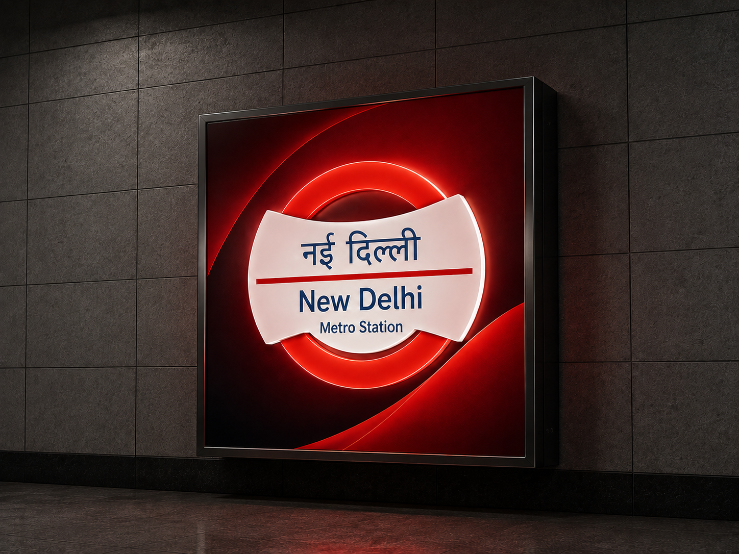 New Delhi Metro Station