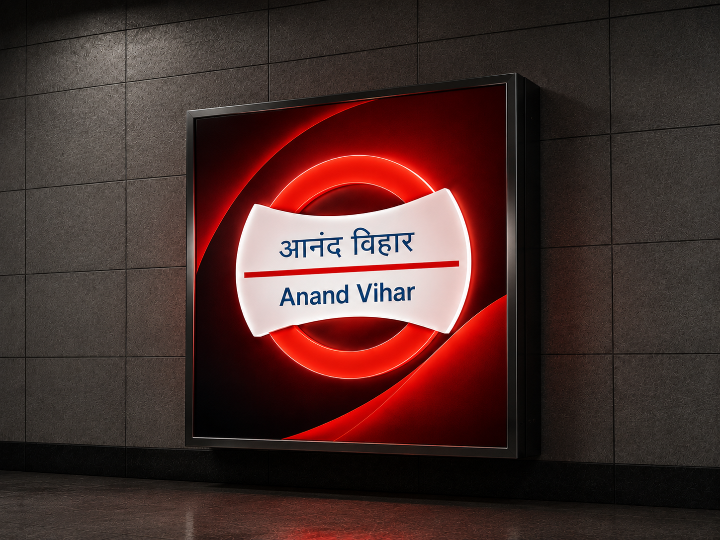 Anand Vihar Metro Station