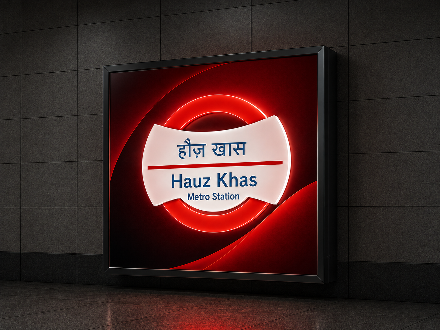 Hauz Khas Metro Station