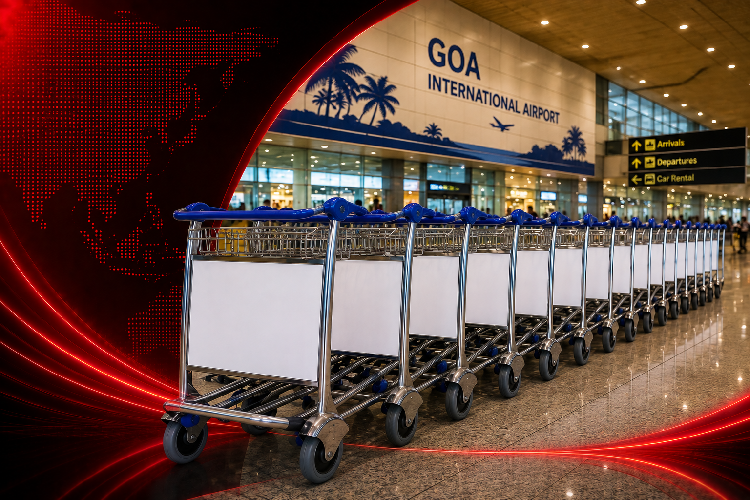 Goa Airport Trolley