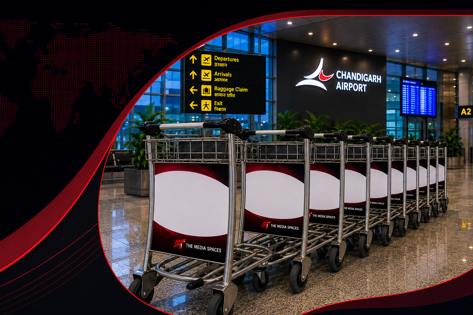 Chandigarh Airport Trolley